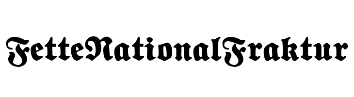 FetteNationalFraktur  Descarca Fonturi Gratis