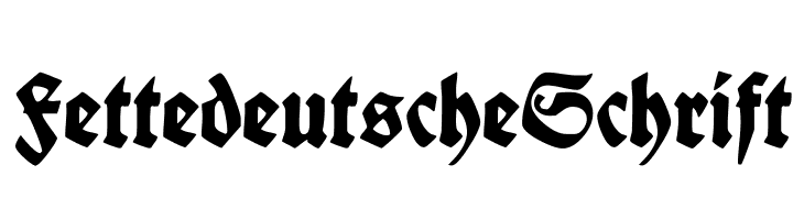 FettedeutscheSchrift Font