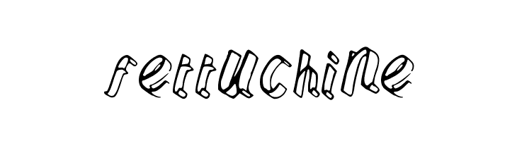 Fettuchine Font