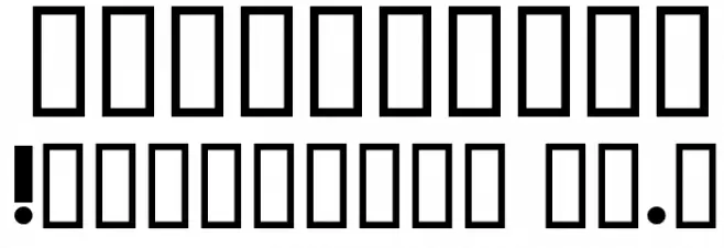 Feuerfeste Normal Font OTHER CHARS