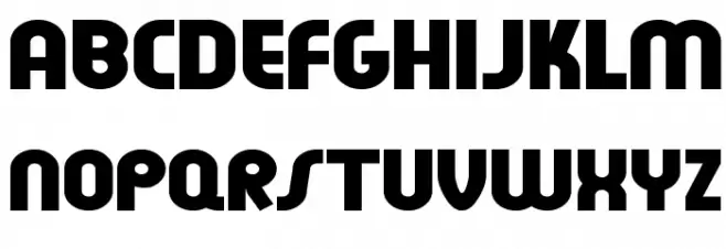 Feuerfeste Normal 字体 小写
