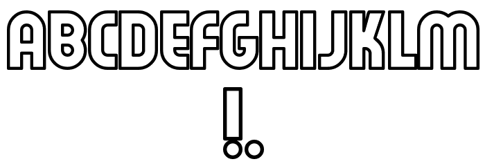 Feuerfeste Outline Normal Font OTHER CHARS
