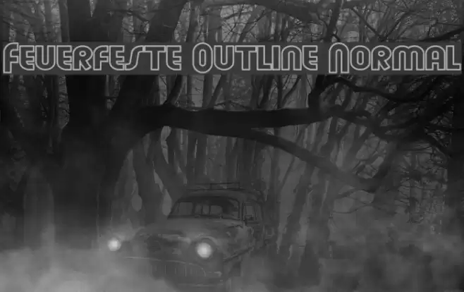 Feuerfeste Outline Normal خط examples