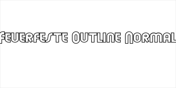 Feuerfeste Outline Normal Logo