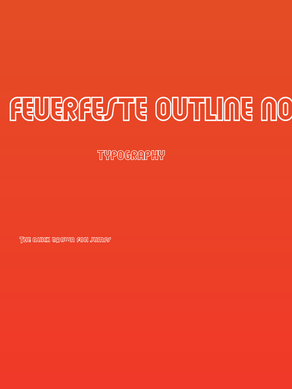 Feuerfeste Outline Normal Poster