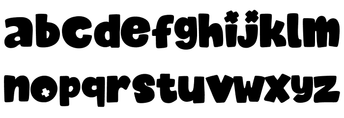 Fever Coaster Free Regular Font LOWERCASE