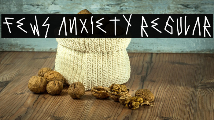 Fews Anxiety Regular Example 1