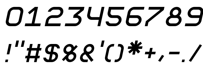 Fewt Slim Italic Schriftart Anderer Schreiben