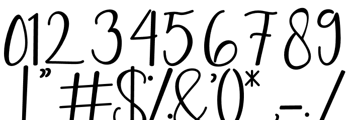 featrisse Font OTHER CHARS