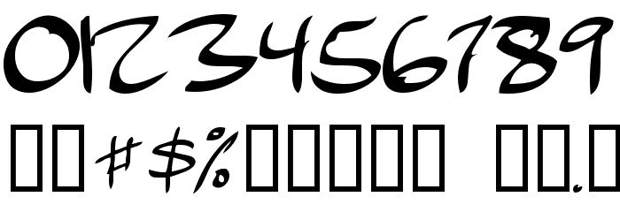 february handwritten Font OTHER CHARS