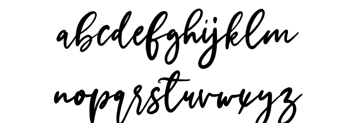 feeling lonely Font LOWERCASE