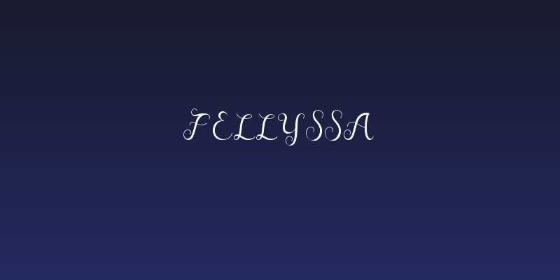 fellyssa Social Header