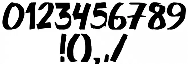 felt pen Font OTHER CHARS