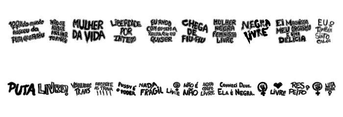 femme-BoldItalic Font OTHER CHARS
