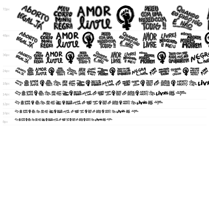 femme-BoldItalic Waterfall