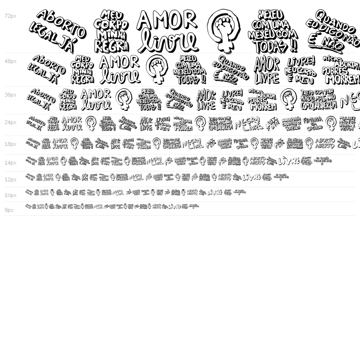 femme-Italic Waterfall