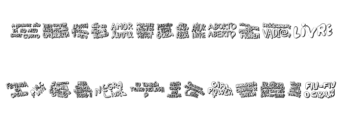 femme-Italic Font LOWERCASE