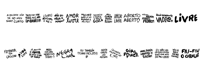 femme Font LOWERCASE
