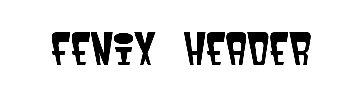 fenix header Font