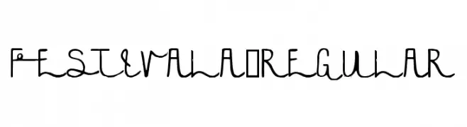 festivala-Regular  Frei Schriftart Herunterladen