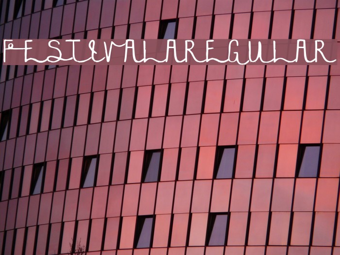 festivala-Regular Example 2