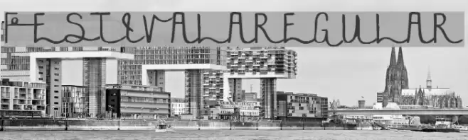 festivala-Regular Font examples