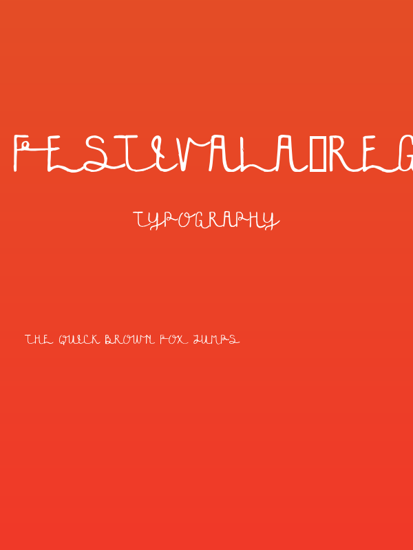 festivala-Regular Poster