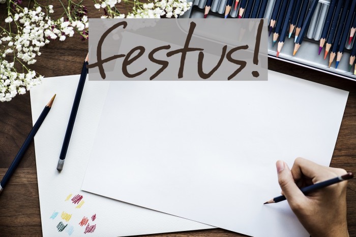 festus! Font examples