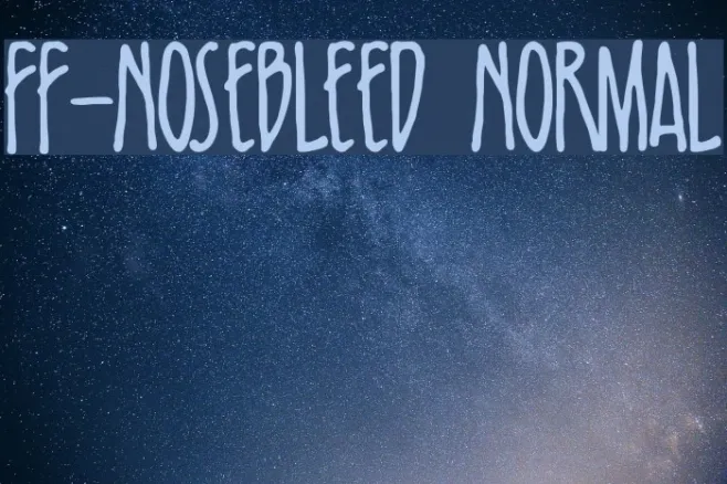 FF-Nosebleed Normal Example 1
