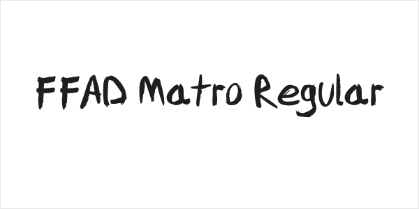 FFAD Matro Regular Logo