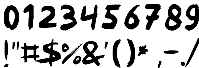 FFAD Matro Font OTHER CHARS