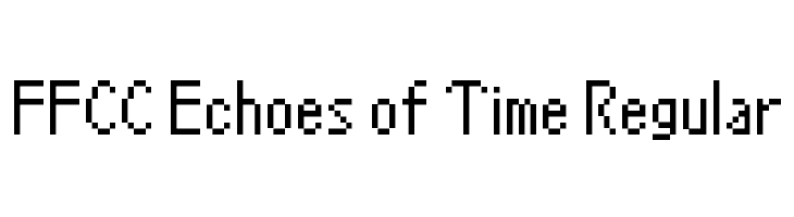 FFCC Echoes of Time Regular  免费字体下载