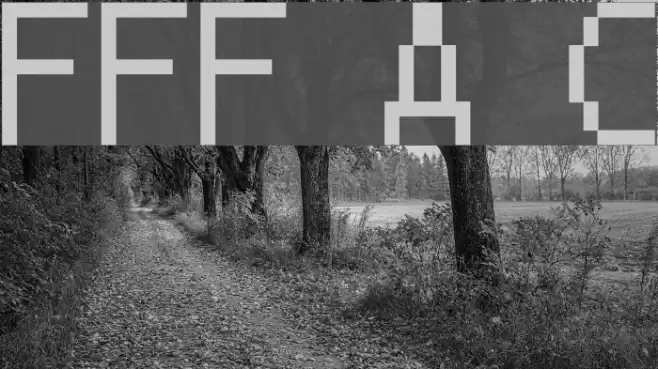 FFF Agent Condensed Font examples