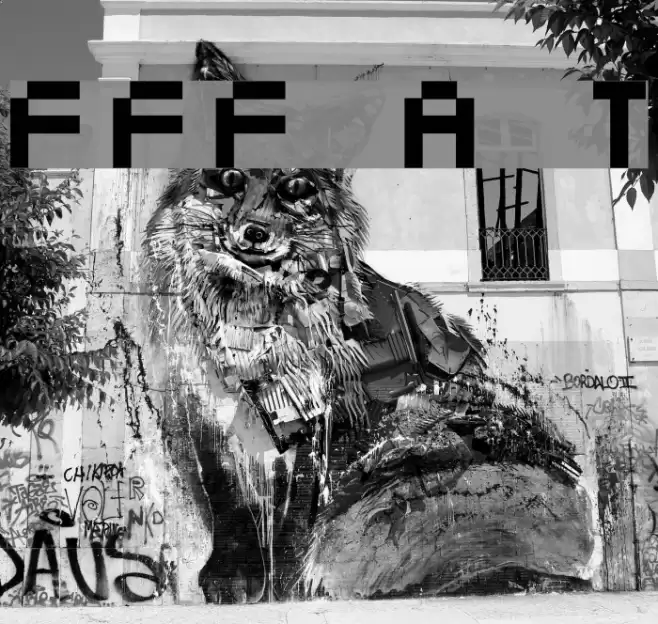 FFF Atlantis Trial Font examples