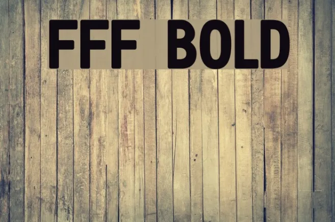 FFF Bold Example 1