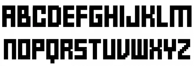 FFF Forward Schriftart Groß