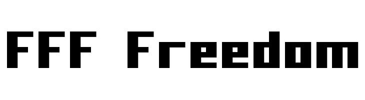 FFF Freedom  Frei Schriftart Herunterladen