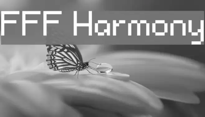 FFF Harmony Font examples