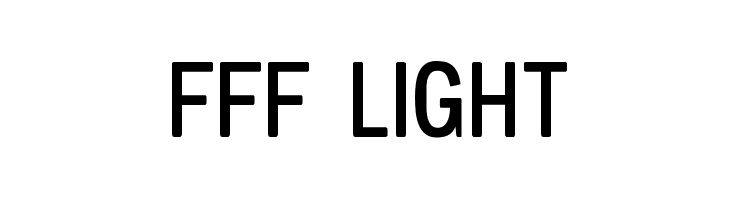 FFF Light  नि: शुल्क फ़ॉन्ट्स डाउनलोड