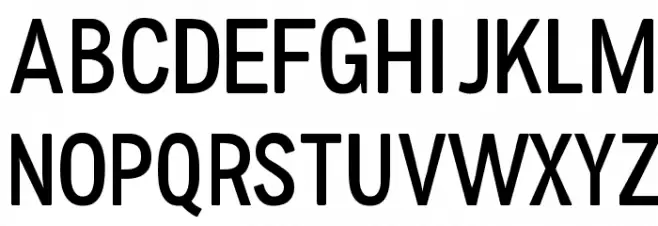 FFF Light Polices MAJUSCULES
