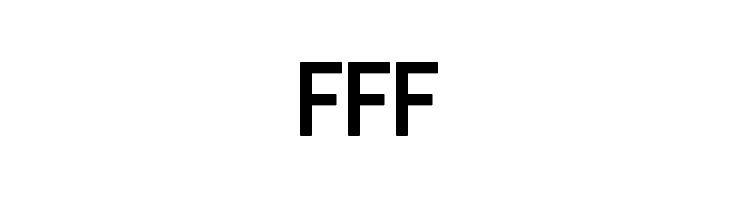 FFF  Скачать бесплатные шрифты