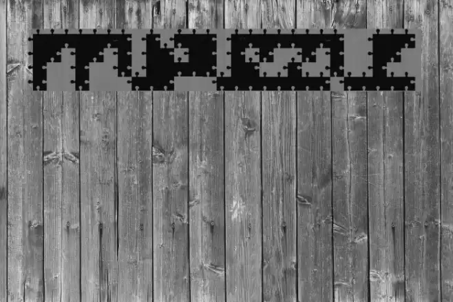 FFUPuzzle Font examples