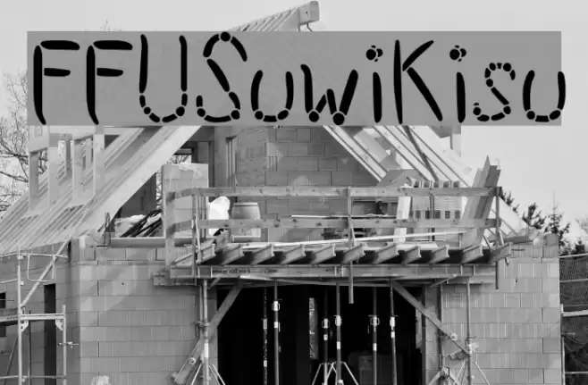 FFUSuwiKisu Font examples