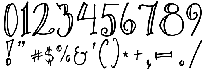 FG April Trial Font OTHER CHARS