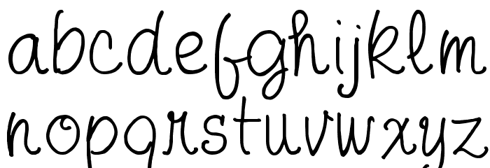 FG April Trial Font LOWERCASE