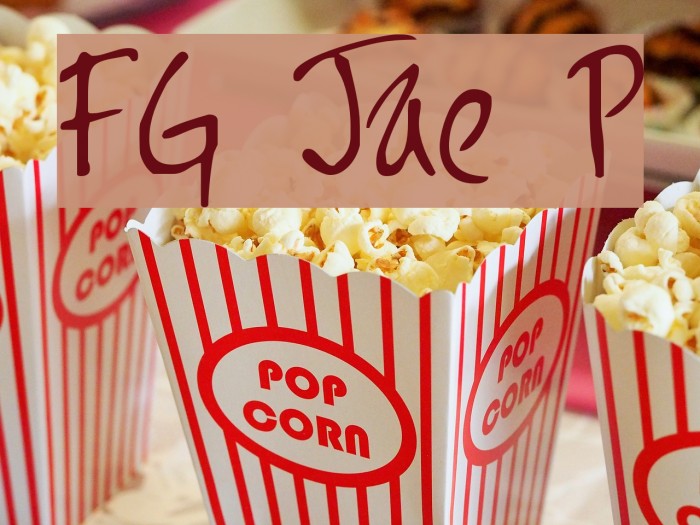 FG Jayne Print Font examples