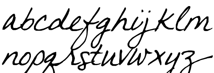 FG Jeana Font LOWERCASE