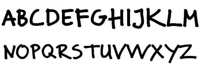 FG Klara 字体 大写