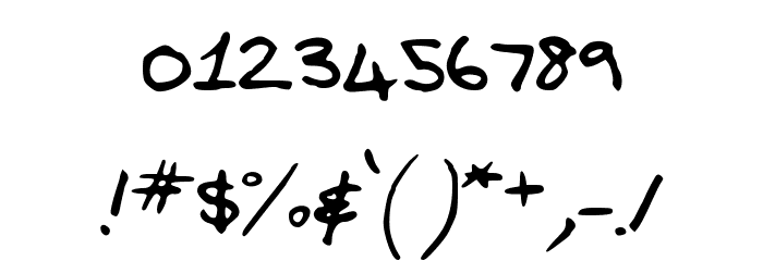 FGfontfull Font OTHER CHARS