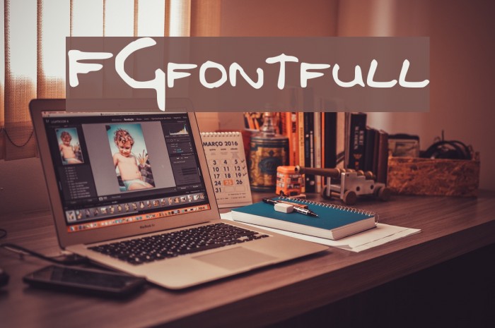 FGfontfull Font examples